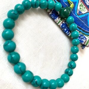 Turquoise Beaded Bracelet